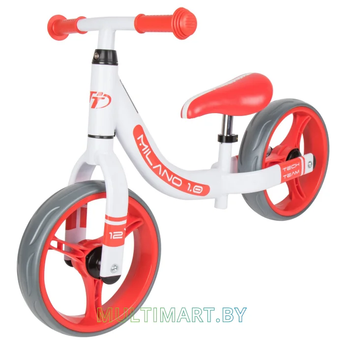 Беговел Tech Team Milano 1.0 2022 (белый/красный)